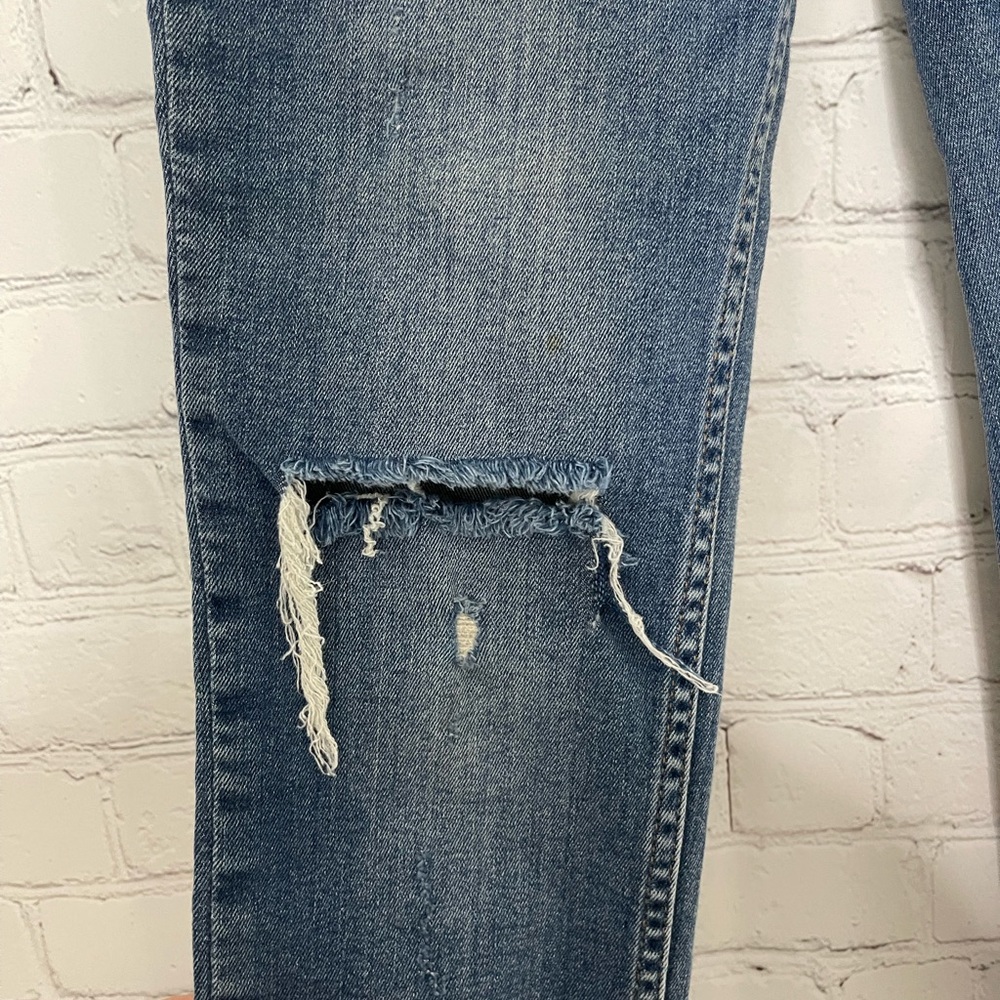 Free People Great Heights Frayed Skinny Jeans size 27 - Picture 9 of 12